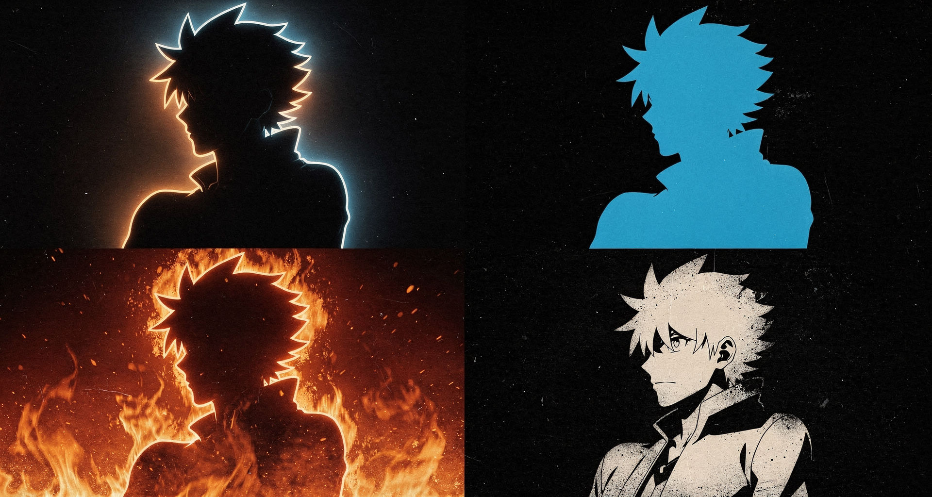 The Four Chambers: Re-lighting Character Splash Art in Latent Space